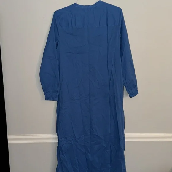 NWT Lilly Pulitzer Vassa Maxi Coverup Morelle Blue - Medium - Picture 4 of 4